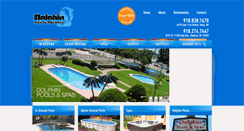 Desktop Screenshot of dolphinpoolstulsa.com